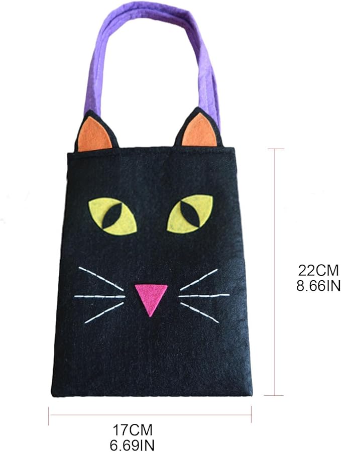 Halloween Pumpkin Tote Bag Multipurpose Portable Candy Storage Bucket For Party - Image 5